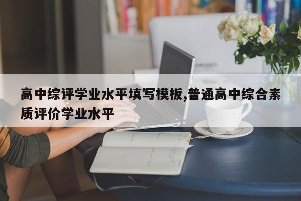 高中综评学业水平填写模板,普通高中综合素质评价学业水平