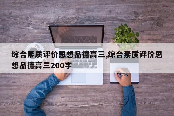 综合素质评价思想品德高三,综合素质评价思想品德高三200字