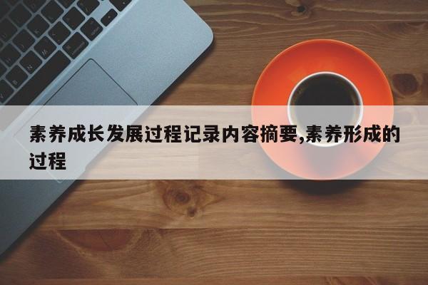 素养成长发展过程记录内容摘要,素养形成的过程